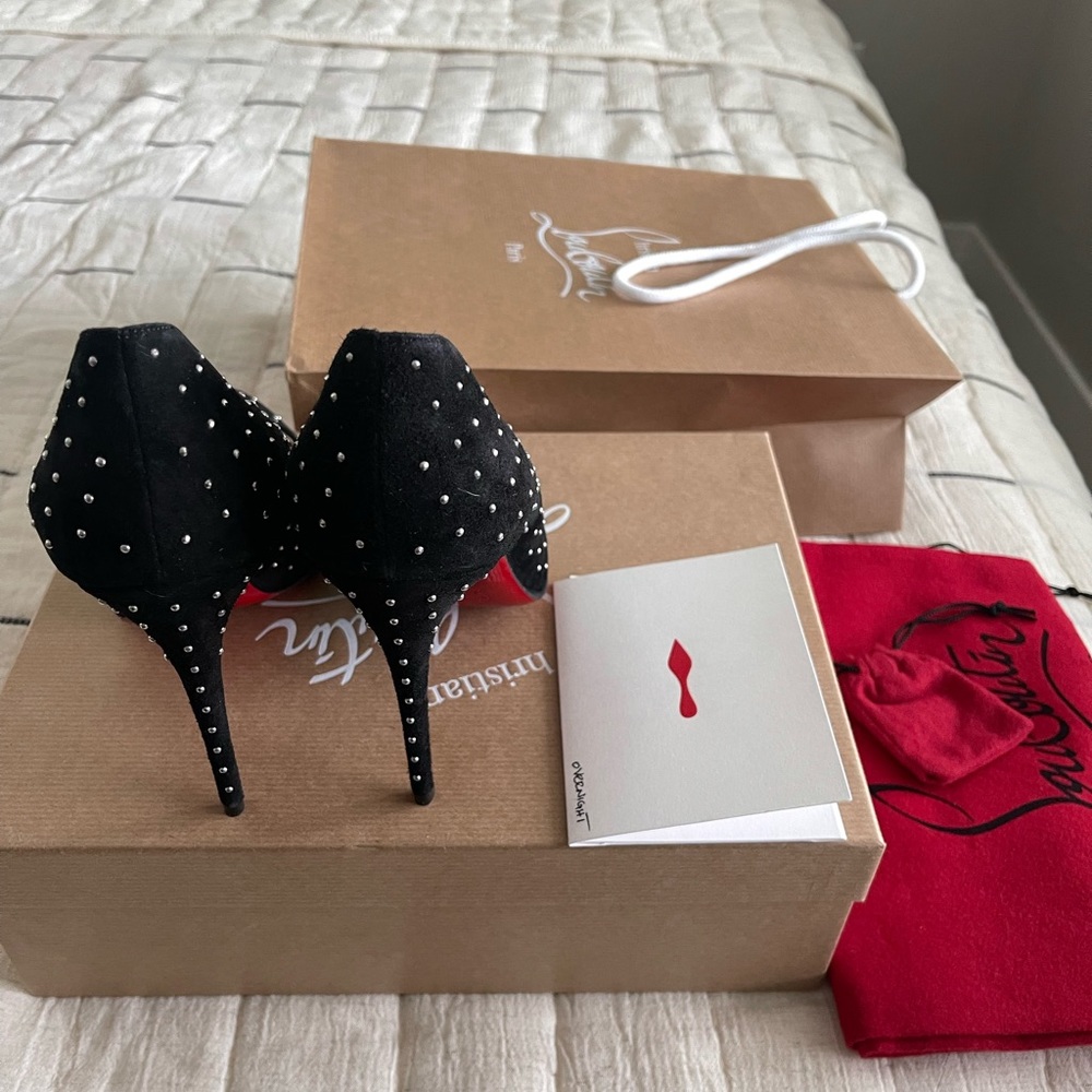 Christian Louboutin Hot Chick Plume size 37.5 - Picture 4 of 5